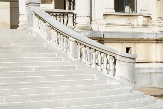 Palace Exterior, Ancient Stairway Detail