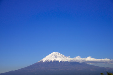 Fototapeta na wymiar 青空と富士山