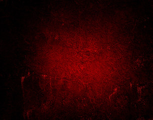 red background