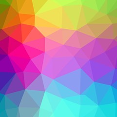 Obraz premium Abstract colors polygonal triangles pattern background.