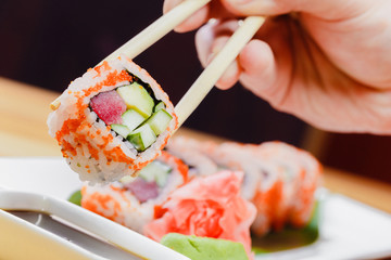 California roll, sushi