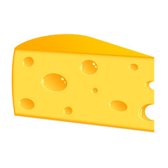 Piece of cheese