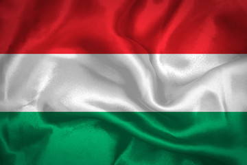Hungary waving flag 