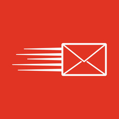 The envelope icon. Mail symbol