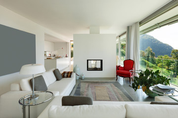 Fototapeta na wymiar Modern living room