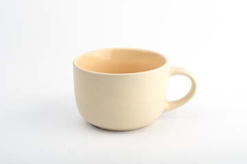 Cup beige color