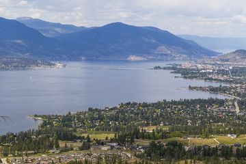 Overlooking the Scenic Okanagan Valley