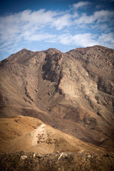 Andes in the Nazca desert