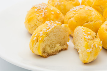 Pandan Spiral Mooncake