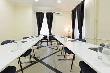 Interior of a conference room