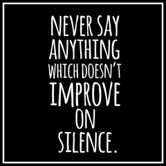 Inspirational vector quotation in retro style.