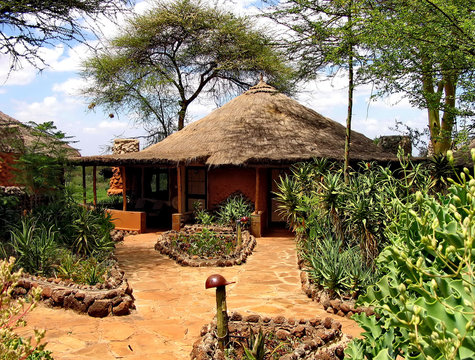 the safari Lodge in Kenya's Masai Mara National Reserve
