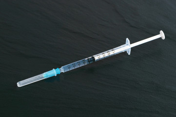Syringe with drug inside