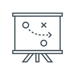 Strategy, tactics icon