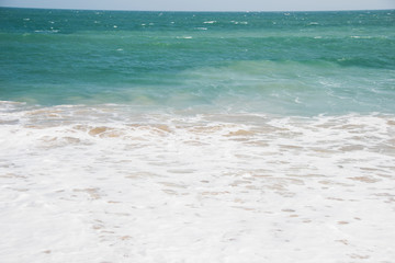 Stormy Indian ocean