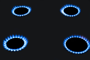 flame gas stove