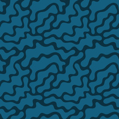 Abstract illustration - blue spotty background