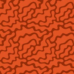 Abstract illustration - red spotty background