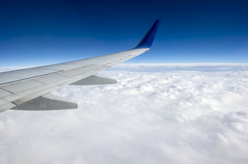 旅客機から見る雲海
