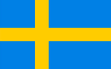 Standard Proportions for Sweden Flag