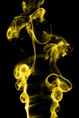 Naklejka premium Golden Smoke.