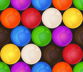 Colorful Candies Seamless Vector Pattern