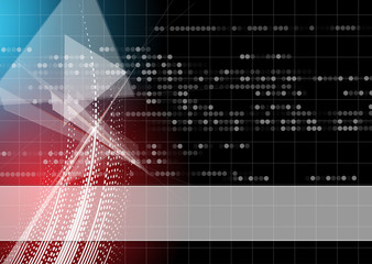 abstract technology background Business & development direction