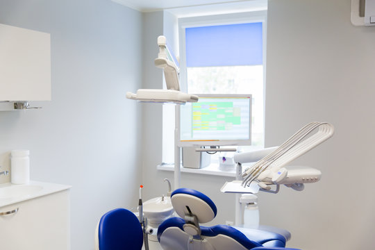 dental clinic office with medical equipment