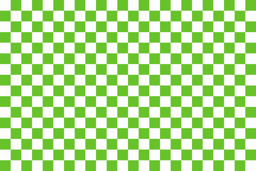 Green seamless pattern chessboard