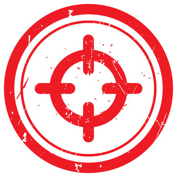 Red Scope rubber stamp