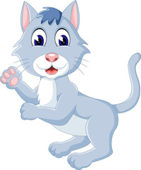 illustration of Cute cat cartoon