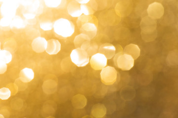 Abstract twinkled bright background with bokeh defocused