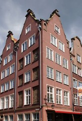 Fototapeta premium cityscape of Gdansk with old buildings