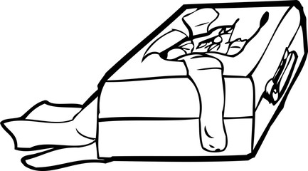 Lost Luggage Outline