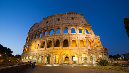 Naklejka na ściany i meble Great Colosseum, Rome, Italy