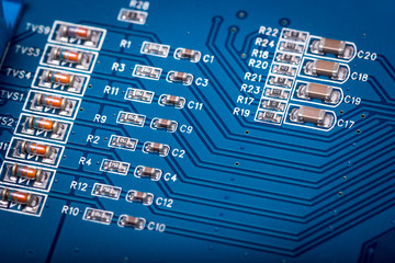 Electronic collection - computer circuit board