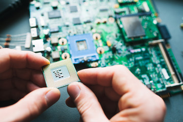Analysis (installing) of processor in CPU socket