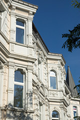 Fassade in der Stadtmitte von Herne, NRW, Deutschland