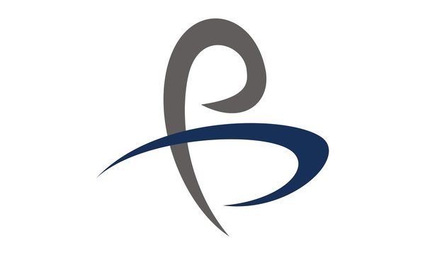 Letter PB Modern Logo