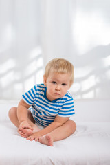 Fototapeta premium Portrait of a baby boy