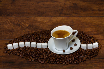 Frischer, aromatischer Kaffee zum Start in den Morgen