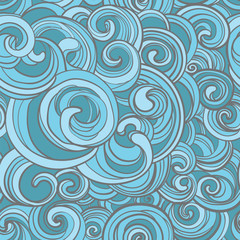 seamless background with swirls