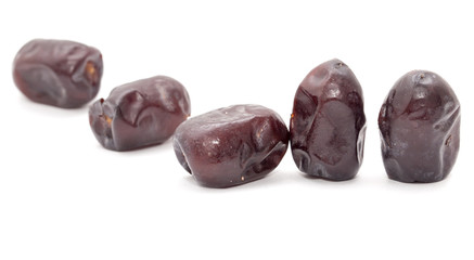 sweet figs on white background