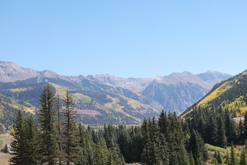 Fototapeta na wymiar Scenic mountain landscape in Colorado