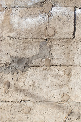 Vintage or grungy white background of natural cement or stone old texture as a retro pattern wall