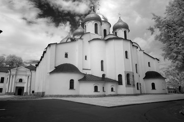 Church in The Kremlin (Detinets-stronghold). Great (Veliky) Novg