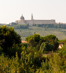 Fototapeta na wymiar View of the city of Loreto