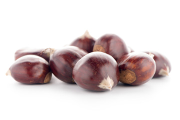 Chestnuts with shell