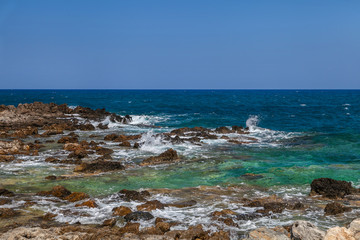 Морской прибой. Греция. Крит