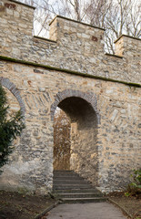 Fototapeta premium Prag Stadtmauer